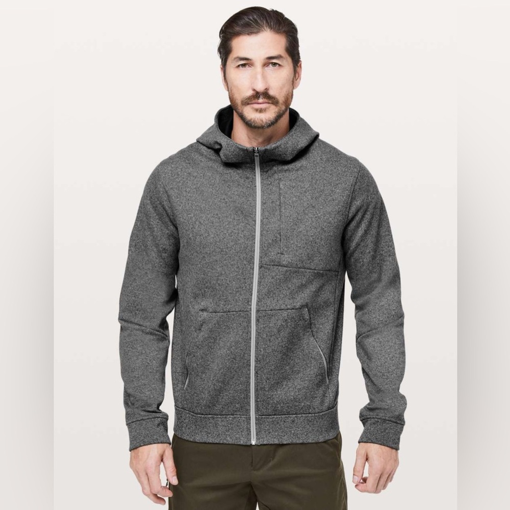 EUC Lululemon City Sweat Zip Hoodie *Thermo
- Heathered Light Cast Color Size XL